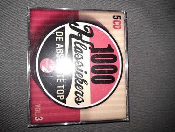 Radio 2 1000 klassiekers 5cd.Kan gebracht worden te oudenaar beschikbaar voor biedingen
