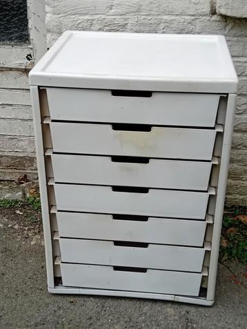 opbergkast van hard plastic  beschikbaar voor biedingen