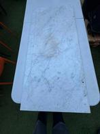 Witte wastafel in marmer, Antiek en Kunst, Ophalen