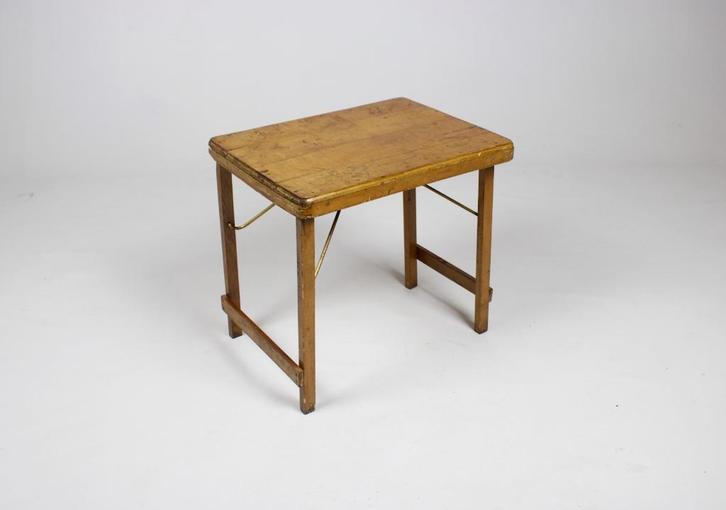schattig houten Torck plooibaar kampeertafeltje, Antiek en Kunst, Curiosa en Brocante, Ophalen of Verzenden
