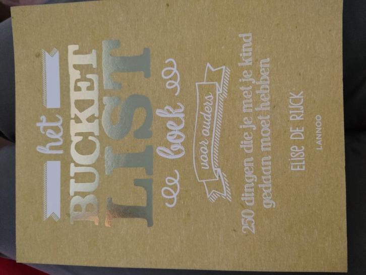 Elise de Rijck - Het Bucketlist Boek voor ouders nieuw!, Boeken, Hobby en Vrije tijd, Nieuw, Ophalen of Verzenden