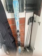 Ski latten plus schoenen helmen en kleren uni, Sport en Fitness, Ophalen, Zo goed als nieuw, Ski, Schoenen