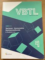 VBTL 4 - leerboek Vectoren - Goniometrie - D-basis-D-4 uur, Boeken, Gelezen, ASO, Wiskunde A, Die keure