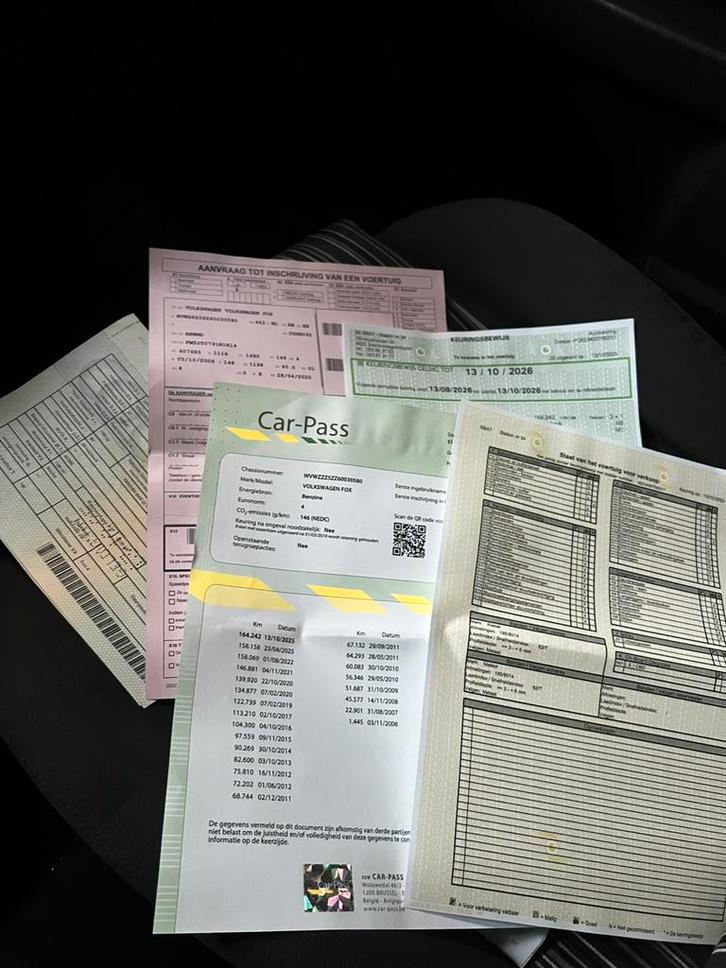 Vw Fox 1,2 benzine GEKEURD vvk, euro4, 164dkm, GARANTIE!, Auto's, Volkswagen, Bedrijf, Fox, Bluetooth, Benzine, Euro 4, Berline