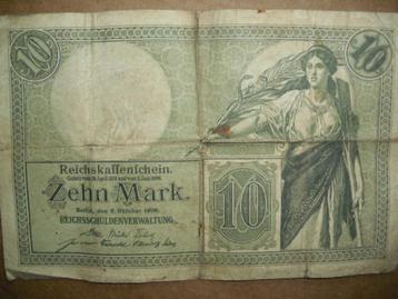 Billet Allemagne 10 Mark 1906 beschikbaar voor biedingen
