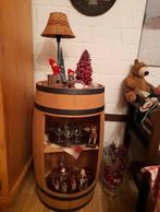 Houten regenton als versiering, Huis en Inrichting, Barren, Ophalen, Gebruikt