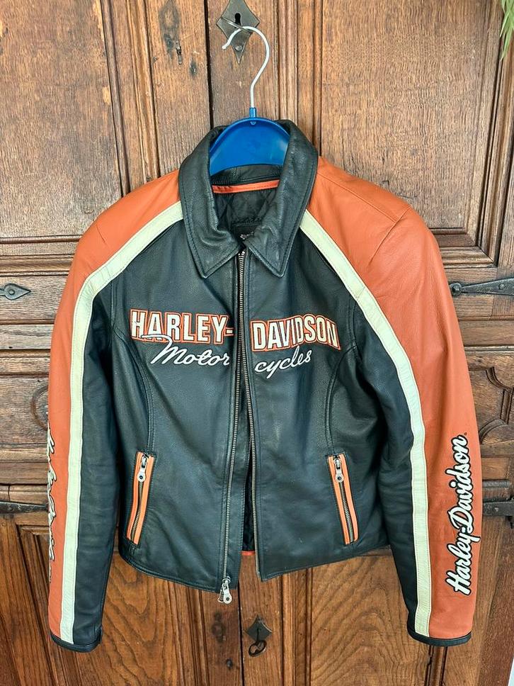 Harley Davidson leren jas voor dames, Motoren, Kleding | Motorkleding, Jas | leer, Dames, Ophalen