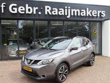 Nissan QASHQAI 1.2 Tekna*Panorama*Leder* (bj 2015) beschikbaar voor biedingen