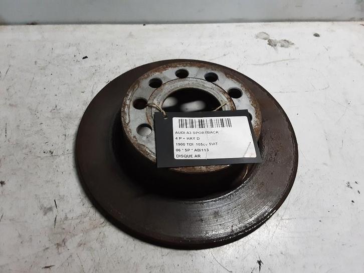 REMSCHIJF ACHTER Audi A3 Sportback (8PA) (01-2004/03-2013), Auto-onderdelen, Remmen en Aandrijving, Audi, Gebruikt