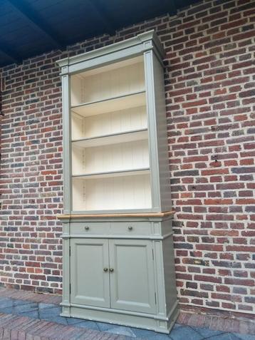 Mosgroene boekenkast/bibliotheekkast GRATIS LEVERING  beschikbaar voor biedingen
