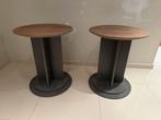 Lot de 2 tables d’appoint / guéridons modernes–tout en bois, Ophalen, Zo goed als nieuw