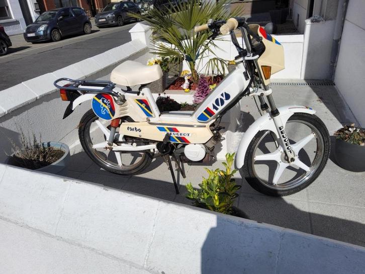 Peugeot 103 turbo 16, Fietsen en Brommers, Brommers | Peugeot, Gebruikt, Overige modellen, Klasse B (45 km/u), Ophalen