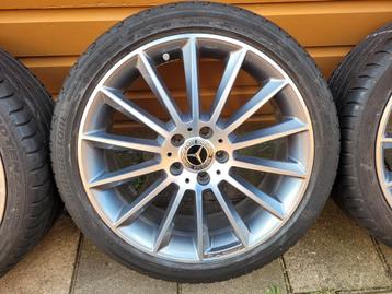 Mercedes A B CLA 19 inch velgen met zomerbanden w177 w118 beschikbaar voor biedingen