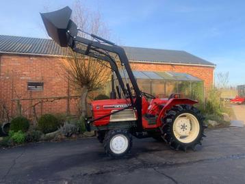 MINITRACTOR YANMAR MET FRONTLADER/VOORLADER AUTOMAAT 24PK beschikbaar voor biedingen