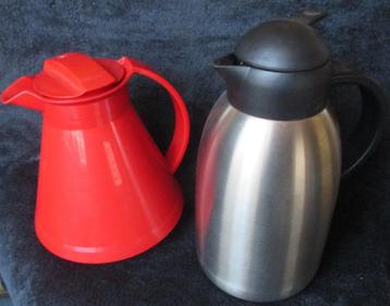 2 thermos kannen , perfecte staat , per stuk te koop of..... beschikbaar voor biedingen
