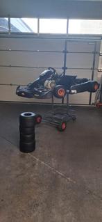 Kart parolin met briggs & stratton 4 takt, Sport en Fitness, Karting, Ophalen, Gebruikt, Kart