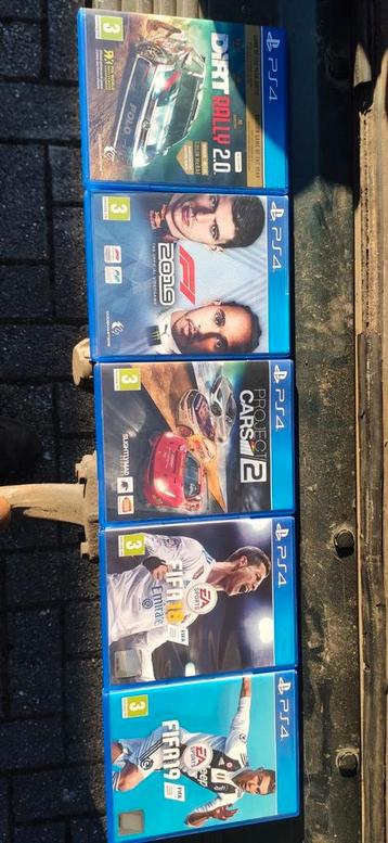 Verschillende PS4 spelletjes