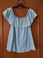 Top en jean sans manches avec volants - taille M, Vêtements | Femmes, Tops, Enlèvement ou Envoi, Comme neuf, Taille 38/40 (M)