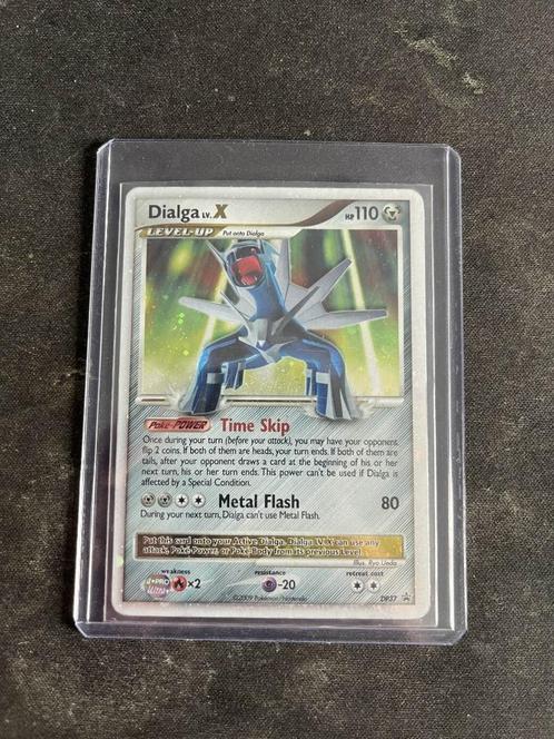 Pokémon Dialga LV.X #DP37 Pokemon Promo, Hobby en Vrije tijd, Verzamelkaartspellen | Pokémon, Gebruikt, Losse kaart, Foil, Ophalen of Verzenden