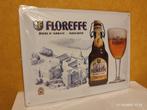 Plaque : Bière FLOREFFE ., Collections, Marques de bière, Panneau, Plaque ou Plaquette publicitaire, Autres marques, Enlèvement ou Envoi