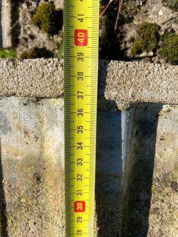 Anciennes tuiles béton 