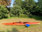 retro dubbele kajak met 2 padels, Watersport en Boten, Ophalen, Gebruikt, 2-persoons