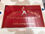 Johnnie Walker emaille reclamebord, Verzamelen, Merken en Reclamevoorwerpen, Reclamebord, Gebruikt, Ophalen of Verzenden