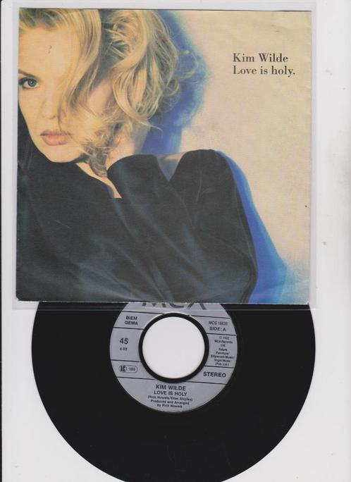 Kim Wilde – Love Is Holy  1992  Synth pop, Cd's en Dvd's, Vinyl Singles, Zo goed als nieuw, Single, Pop, 7 inch, Ophalen of Verzenden