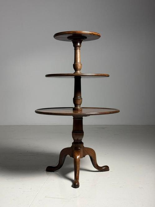 Engelse Tripod Etagère tafel 19e eeuw, Antiek en Kunst, Antiek | Meubels | Tafels, Ophalen