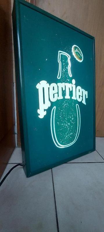Publicité Perrier, Enlèvement ou Envoi, Comme neuf, Table lumineuse ou lampe (néon)