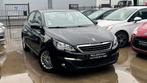 Peugeot 308 1.2Benzine 2016 152.xxxkm /Garantie/Stadswagen, Achat, Entreprise, Garantie prolongée, Noir