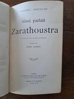 Oud boek 1898 Zo sprak Zarathustra, Boeken, Ophalen of Verzenden
