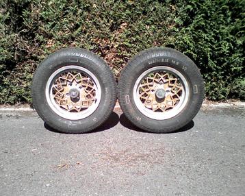 2  FIAT 13 inch alu-velgen (Monza) beschikbaar voor biedingen