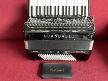 Scandalli Polifoni X accordeon  . 96 Bas. 5 korig . Top . beschikbaar voor biedingen