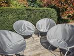 4 comfortabele loungezetels LAFUMA, Comme neuf, Chaise, Enlèvement ou Envoi, Sets de jardin