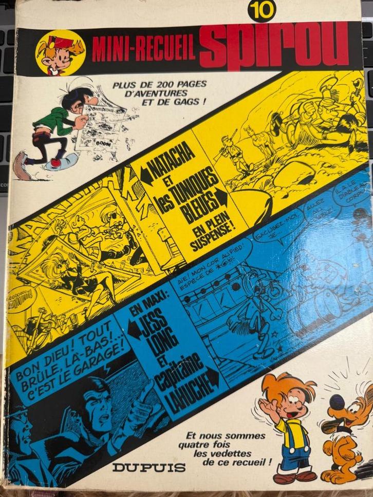 Spirou Mini recueil 10, Dupuis, 1975, Livres, BD, Enlèvement