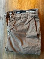 Zara - Bruine broek, Kleding | Heren, Broeken en Pantalons, Maat 56/58 (XL), Ophalen of Verzenden, Zo goed als nieuw, Bruin