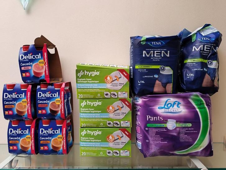 Tas met doorboorde stoelbroek voor medische aparatur delical, Diversen, Verpleegmiddelen, Nieuw, Ophalen