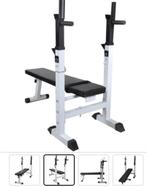 Press bank halterbank fitness, Ophalen, Zo goed als nieuw