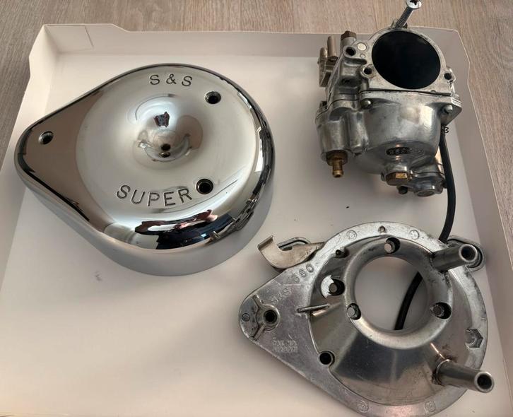 S&S shorty e series harley carburator, Motoren, Onderdelen | Harley-Davidson, Gereviseerd, Ophalen of Verzenden