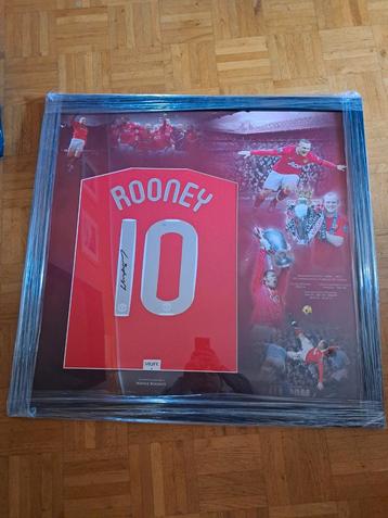 Maillot signé Wayne Rooney Manchester United