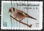 1 Postzegel Syrië 1978 Vogels, Enlèvement ou Envoi, Affranchi, Moyen-Orient