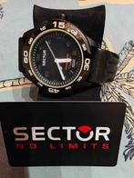 Sector (No Limits) Mannenhorloge, Leer, Staal, Polshorloge, Zo goed als nieuw