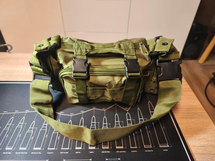 Petit sac/sacoche airsoft tactique kaki neuf, Sports & Fitness, Accessoires de sport de tir, Enlèvement ou Envoi