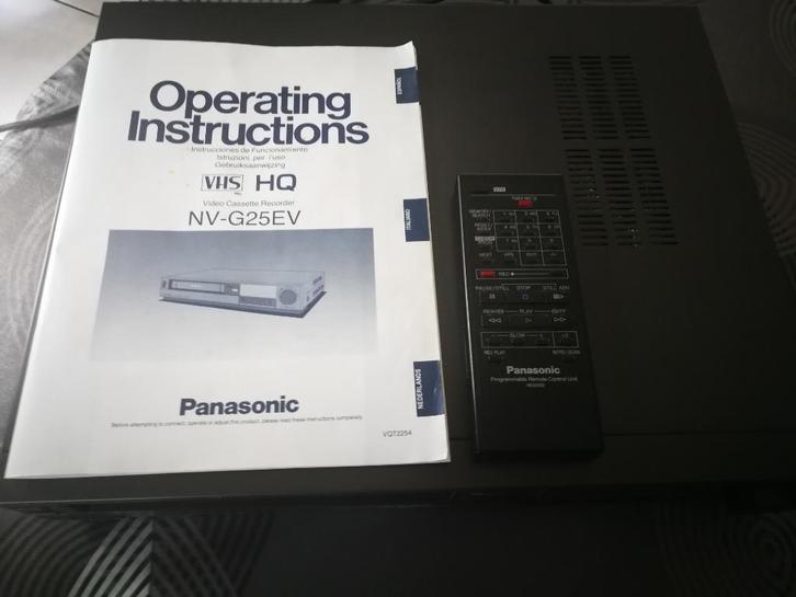 Panasonic NV-G25EV defect, Audio, Tv en Foto, Videospelers, Niet werkend, VHS-speler of -recorder, Ophalen