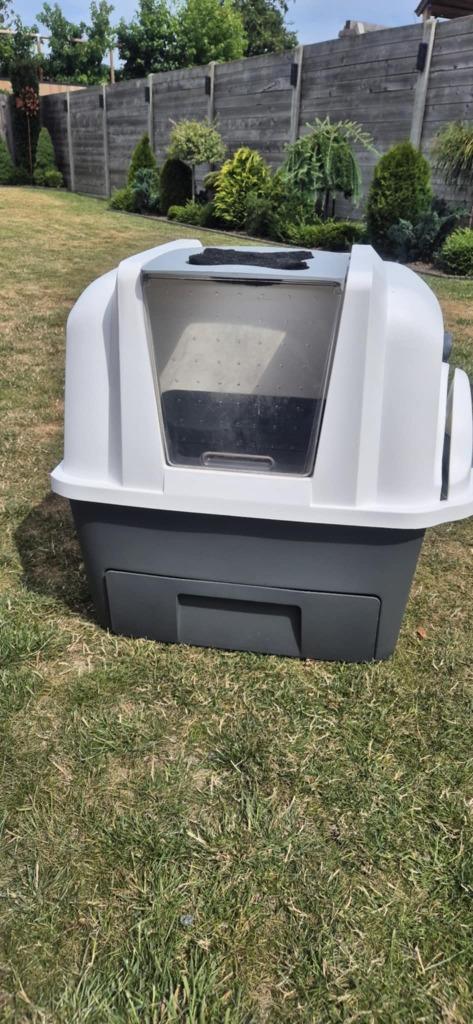 Bac à litière avec tiroir, Animaux & Accessoires, Bacs à litière, Utilisé, Fermé, Autonettoyant, Enlèvement
