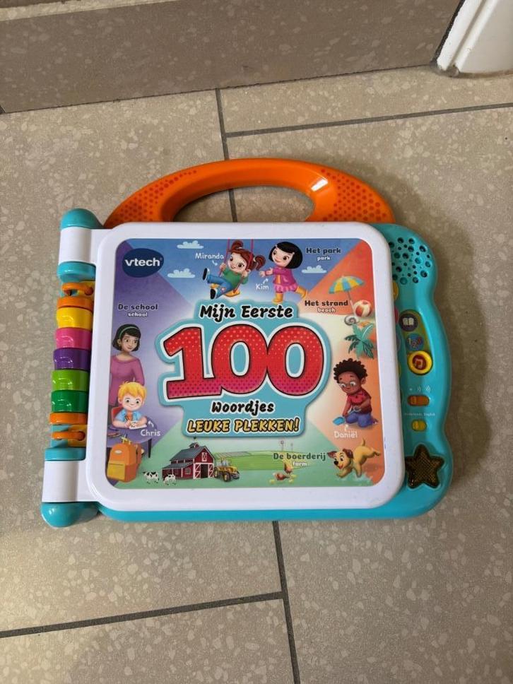 VTech Mijn Eerste 100 Woordjes NL en ENG (Nieuw!), Kinderen en Baby's, Speelgoed | Vtech, Nieuw, Ophalen of Verzenden