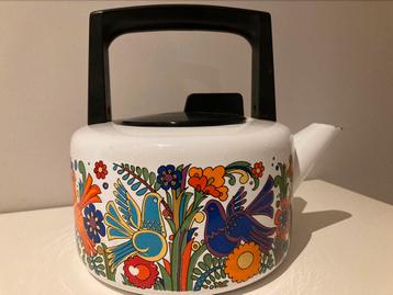 Heel mooie vintage waterketel Villeroy & Boch Acapulco beschikbaar voor biedingen