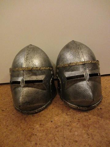 2 casques de chevalier jouet déguisement enfant