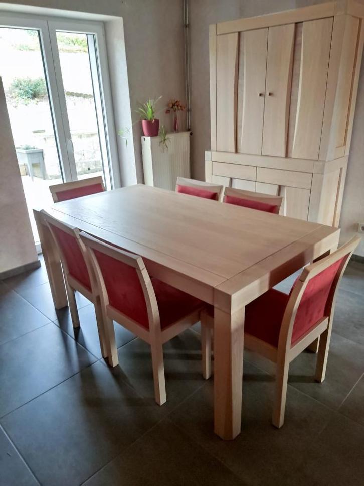 salle à manger, Maison & Meubles, Salles à manger complètes, Comme neuf, 4 à 6 chaises, Enlèvement